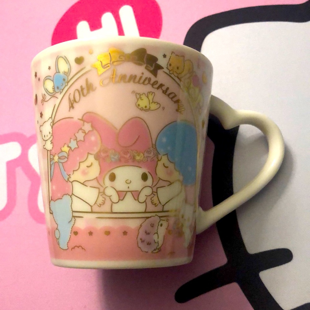 My Melody x Little Twin Stars 40th Anniversay Mug